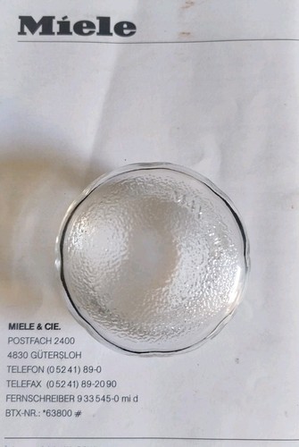 Miele backofenlampe lampenglas - miele,