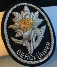 Ärmel Edelweiss Offizier