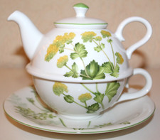 Althea Nova TEA FOR ONE Teekanne 350 ml + Tasse m. UT  Villeroy & Boch