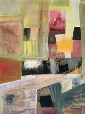 Mischtechnik, Abstrakte Komposition, K. Hutchings