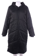 TAIFUN Mantel wattiert Satin Kapuze D 40 schwarz NEU