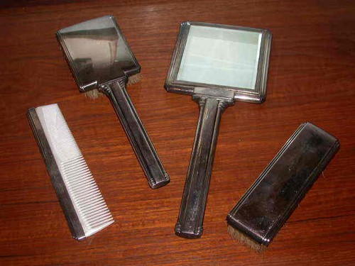 Frisierset art deco - frisierset,
