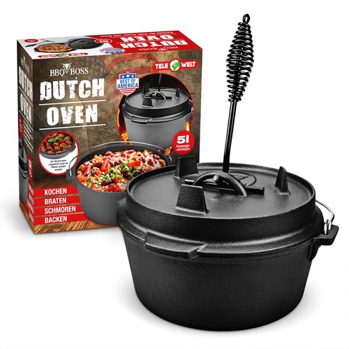 Bbq boss dutch oven 5l - oven, [5l