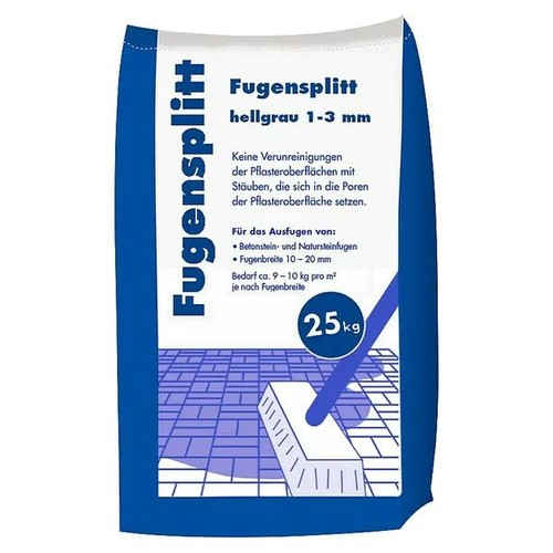 Fugensplitt hellgrau mm 25 - hellgrau, 1-3