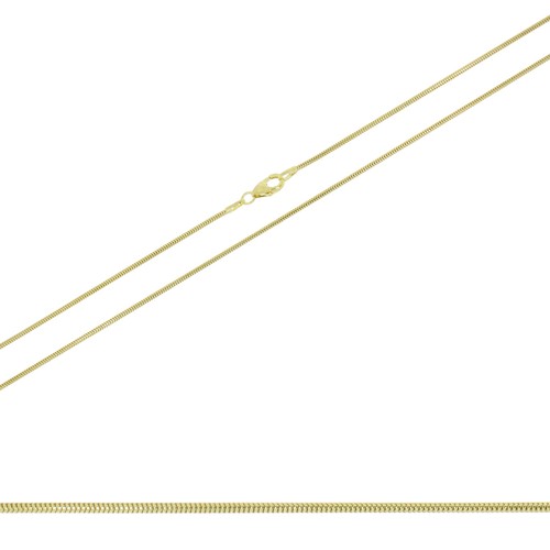Schlangenkette 585 gelbgold - schlangenkette, 585/-gelbgold