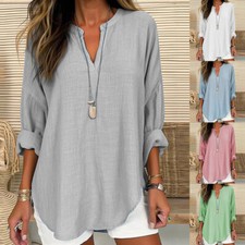 Damen Langarmshirt V-Neck