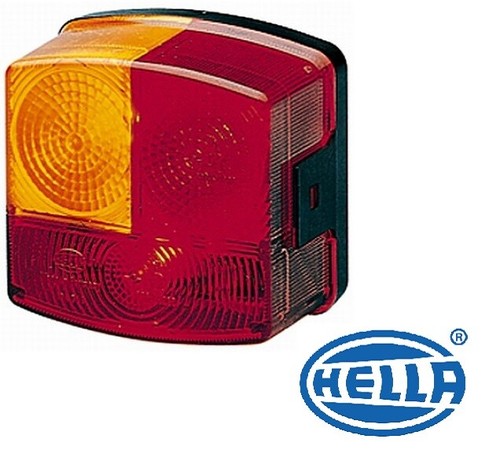 Hella heckleuchte links - heckleuchte, 12v