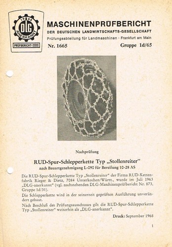Rud spur schlepperkette - spur-,