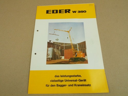 Prospekt eder w350 - eder,