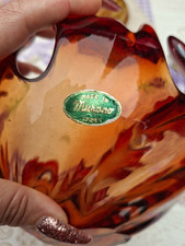 Murano Vase aus Kunstglas