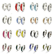 1 Paar Edelstahl Kristall