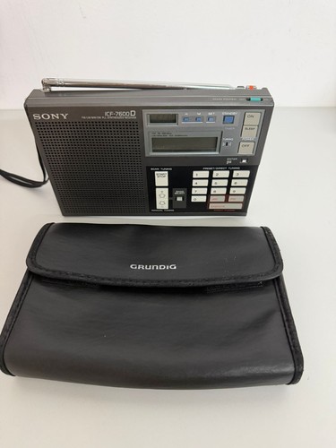 Sony icf 7600d weltempfänger - sony,