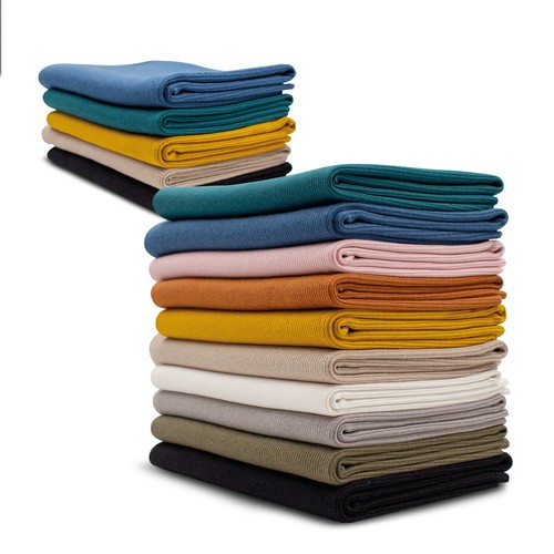 Rib bündchenstoff set - rib,
