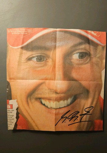 Michael schumacher autogramm - michael,