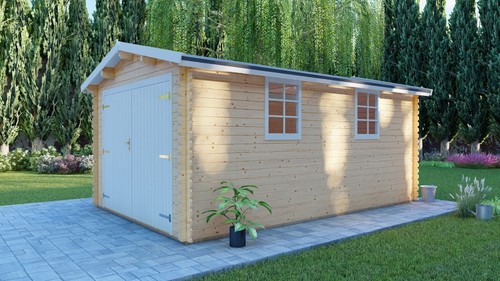 Holzgarage 28mm garage holz - 28mm,