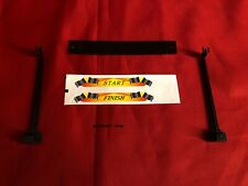 Racy Artin Dickie Fastlane Start und Ziel - Set  für Autorennbahn 1:43  * NEU *