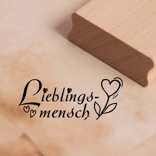 Motivstempel lieblingsmensch - motivstempel,