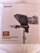 DESVIEW T2 Teleprompter für Smartphone Tablet