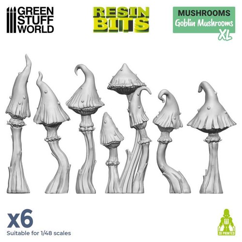 Green stuff world goblin - green, pilze