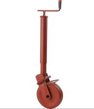 Stützrad mit Stahlblechrad 1500 kg Stützlast 300 mm Spindelhub Anhänger Trecker 