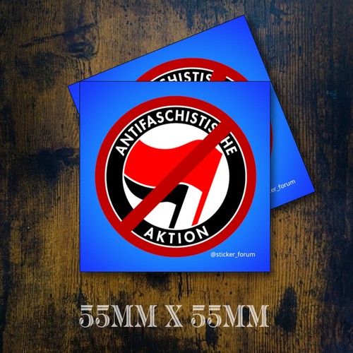Sticker stopp antifa - sticker:,