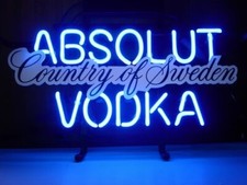 17"x14" Absolut Vodka Neon