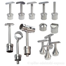 Edelstahl Rohrstützen 42,4