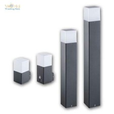 Außenleuchten VADRA E27 anthrazit IP44, 4 Typen Außen-Lampen 230V,  Haus/Garten