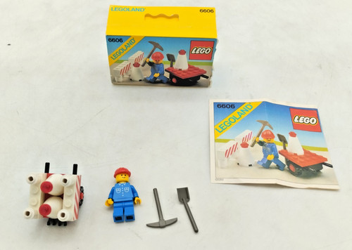 Lego 6606 road repair set - road,