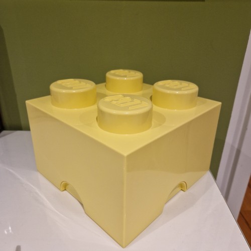 Lego storage brick gelb - brick,