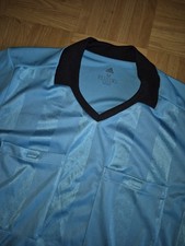 Top blau langarm ADIDAS Schiedsrichtertrikot M evtl L Shirt Schiedsrichter 18 -3