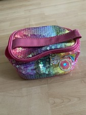 Tasche Pailetten Rosa Blau Kleine Tasche, Kinder, Einhorn, Regenbogen, Pink, Mäd