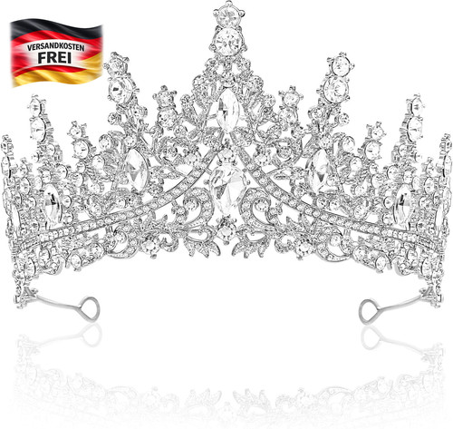 Damen tiara kristall - damen,