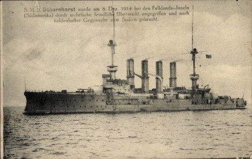 Deutsches kriegsschiff sms - ak,