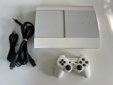 PlayStation 3 / PS3 Super Slim weiss 500GB + Controller + Kabel