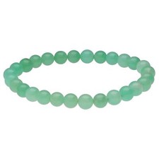 Chrysopras kugelarmband 6 mm - kugelarmband,