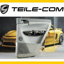 Porsche Cayenne E1 Türverkleidung hinten Kunstleder steingrau/stahlgrau