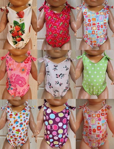 Puppenkleidung badeanzug body - puppenkleidung,