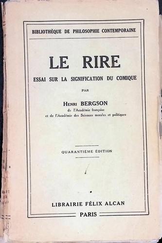Rire essai sur la - le,