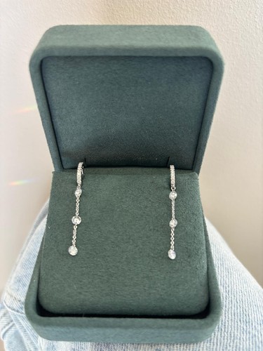 Moderne diamant ohrringe 750 - diamant,