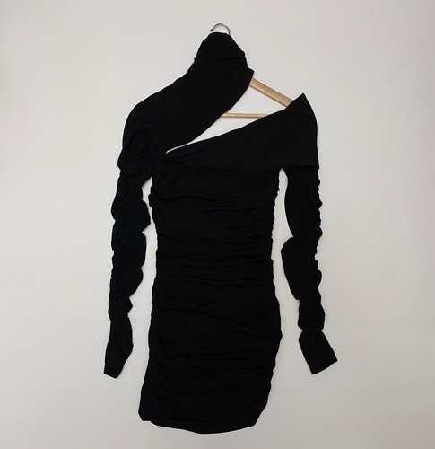 Mugler minikleid schwarz - h&m,