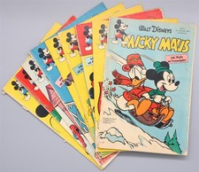 Micky Maus 1960 Magazin Auswahl Comic Heft Ehapa Verlag Walt Disney