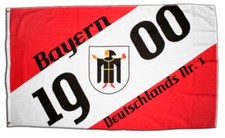 Fahne Fanflagge Bayern 1900 Flagge  Hissflagge 90x150cm