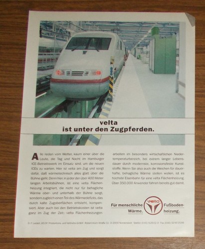 Seltene werbung velta - seltene,