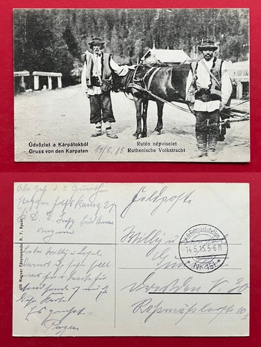 Karpaten 1915 ruthenische - ak,