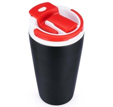 Thermobecher Edelstahl 350 ml Kaffeebecher to go Auslaufsicher Kaffeetasse NEU