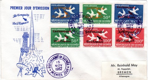 Guinea 1962 eroberung - 1962,, des