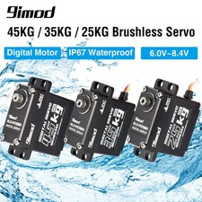 9imod Waterproof Brushless RC Servo 50KG 45KG 35KG 25KG Metal Gear Digital Servo