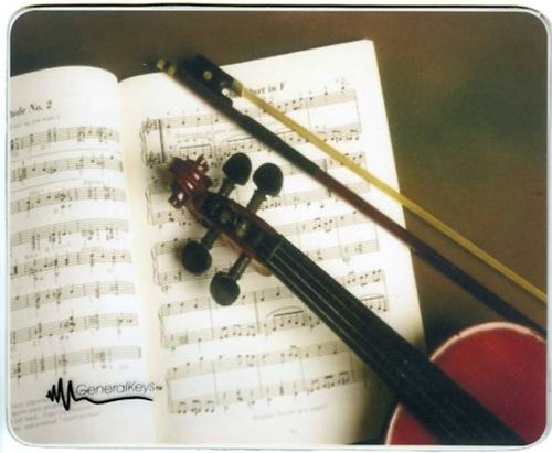 Mousepad violine geige - violine, viola