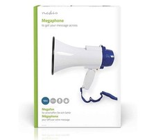 NEDIS Megaphon Megaphon | Maximale Reichweite: 250 m